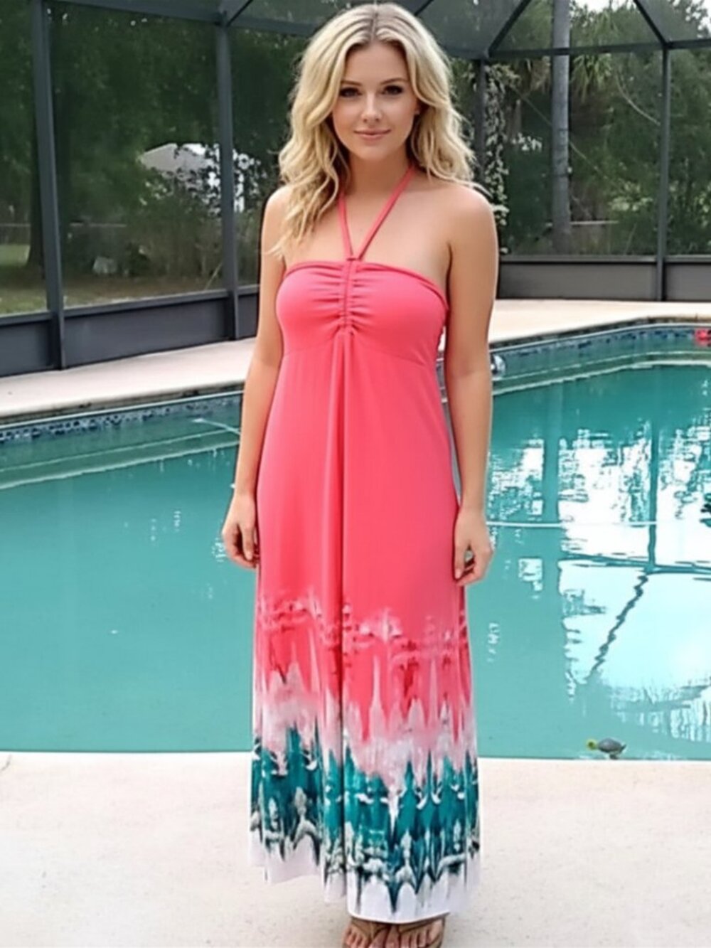 Dakini Multicolor Dress/Skirt Size Medium